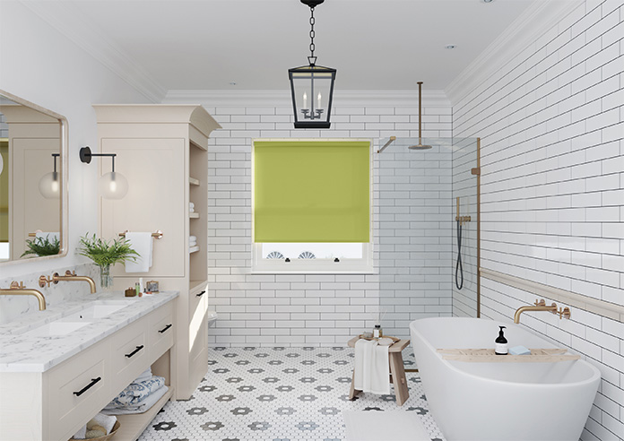 Roma, Lime - Roller Blind - Image 8